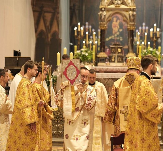 Vladika Stipić u Zagrebačkoj katedrali služio liturgiju povodom blagdana sv. Ćirila i Metoda